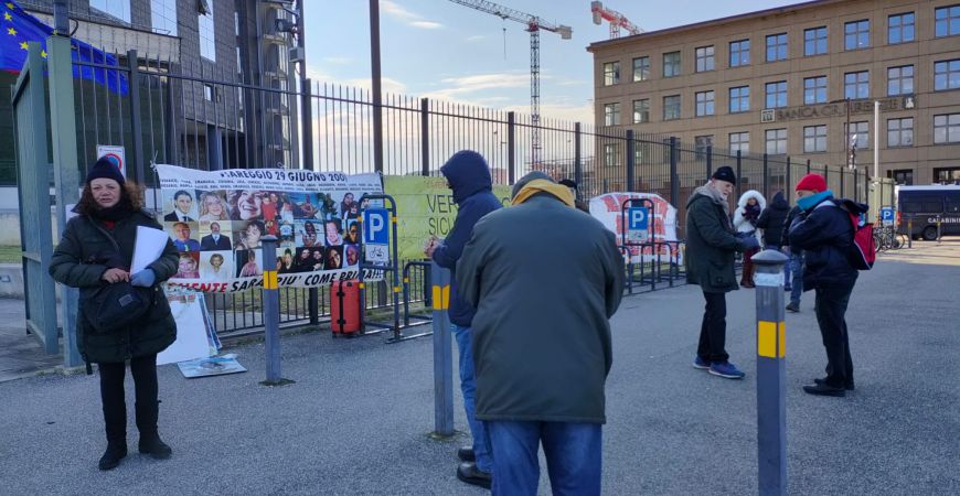 Il Mondo che Vorrei e Assemblea 29 giugno  di pronte al Palazzo di giustizia di Firenze